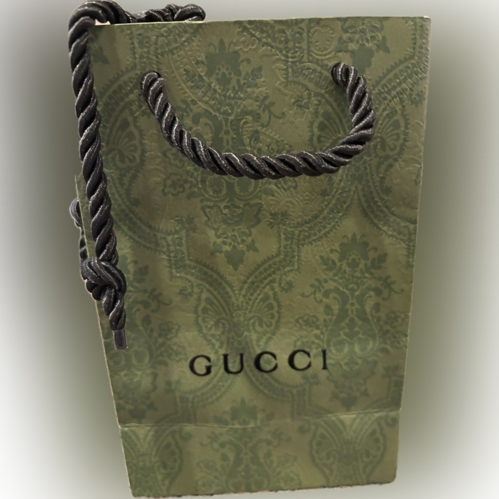 Gucci Green Shopping bag